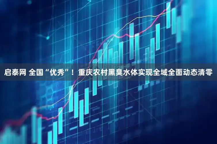 启泰网 全国“优秀”！重庆农村黑臭水体实现全域全面动态清零