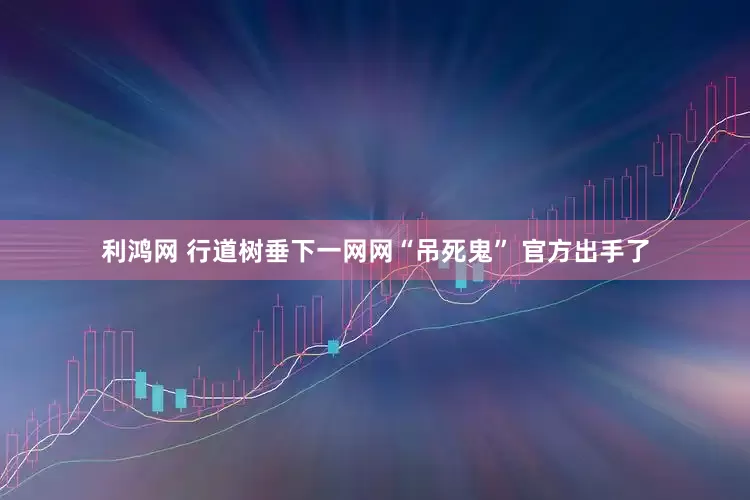 利鸿网 行道树垂下一网网“吊死鬼” 官方出手了