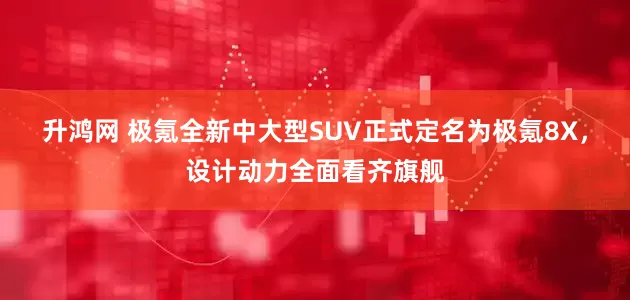 升鸿网 极氪全新中大型SUV正式定名为极氪8X，设计动力全面看齐旗舰